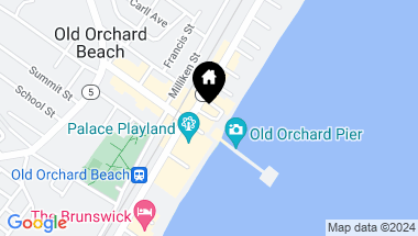 Map of 1 East Grand Avenue, 409, Old Orchard Beach ME, 04064