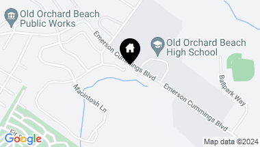 Map of 4 Kavanaugh Road, 4, Old Orchard Beach ME, 04064