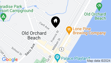 Map of 15 Francis Street, 6, Old Orchard Beach ME, 04064
