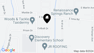 Map of 3939 E Cobalt Street, Idaho Falls ID, 83401