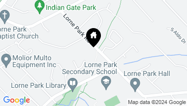 Map of 1420 Lorne Park Rd, Mississauga Ontario, L5H 3B3
