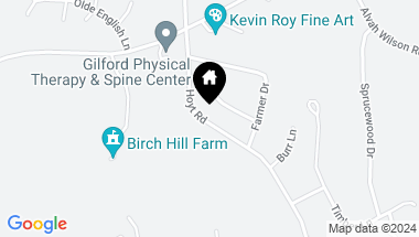 Map of 36 Hoyt Road, Gilford NH, 03249