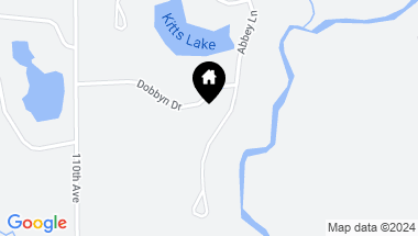 Map of 6249 Abbey Lane, Canadian Lakes MI, 49346