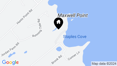 Map of 9 Rocky Point Lane, Cape Elizabeth ME, 04107