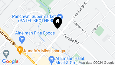 Map of 135 DUNDAS ST E, Mississauga Ontario, L5A1W7