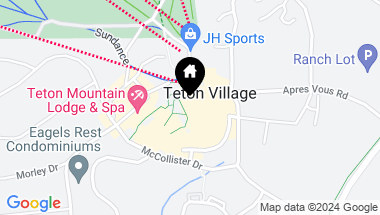 Map of 3285 W VILLAGE DRIVE, 205, Teton Village WY, 83025