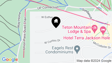 Map of 3700 W MCCOLLISTER Drive, Teton Village WY, 83025