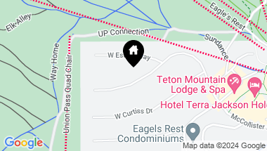 Map of 3705 W MCCOLLISTER Drive, Teton Village WY, 83025