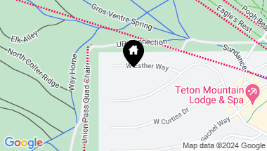 Map of 3770 W ESTHER Way, Teton Village WY, 83025