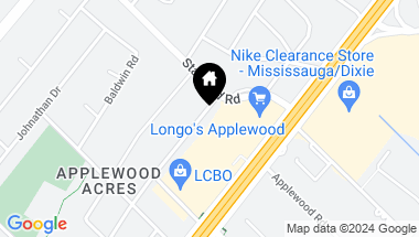 Map of 1092 Henley Rd, Mississauga Ontario, L4Y 1E1
