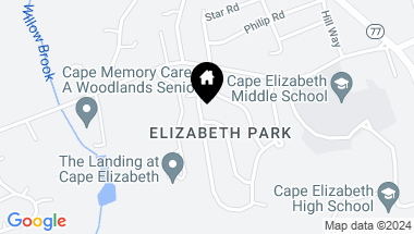 Map of 29 Scott Dyer Road, Cape Elizabeth ME, 04107