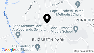 Map of 52 Scott Dyer Road, Cape Elizabeth ME, 04107