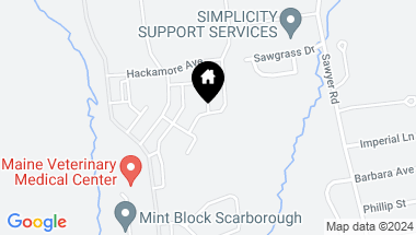 Map of 41 Pacer Way, Scarborough ME, 04074