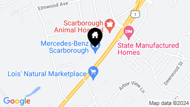 Map of 8 Hidden Creek Drive, Scarborough ME, 04074