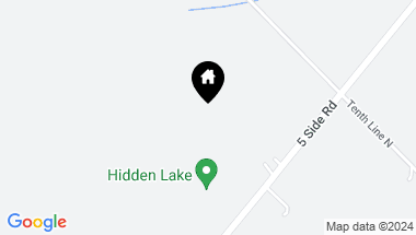 Map of 15260 10 Side Rd, Halton Hills Ontario, L0P 1K0