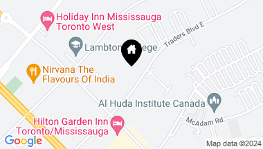 Map of 175 Traders Blvd E, Mississauga Ontario, L4Z 3S8