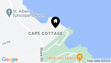 Map of 27 Surf Road, Cape Elizabeth ME, 04107