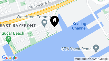 Map of 118 Merchants' Wharf Unit: Ph12, Toronto Ontario, M5A 1B6