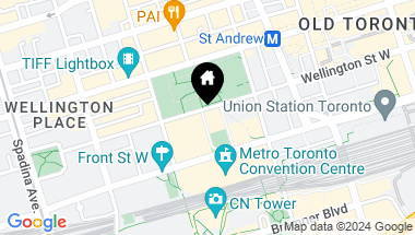 Map of Toronto Ontario