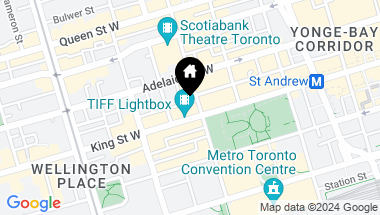 Map of 80 John St Unit: Uph3, Toronto Ontario, M5V 3X4