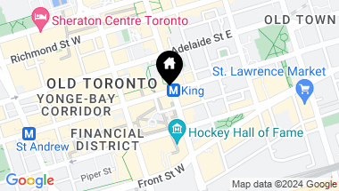 Map of 1 King St W Unit: 302, Toronto Ontario, M5H 1A1