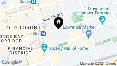 Map of 22 Leader Lane Unit: 426, Toronto Ontario, M5E 0B2