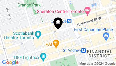 Map of 199 Richmond St W Unit: Ph102, Toronto Ontario, M5V 0H4