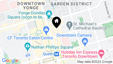 Map of 210 Victoria St Unit: 3605, Toronto Ontario, M5B 2R3