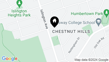 Map of 42 Chestnut Hills Pkwy, Toronto Ontario, M9A 3P6