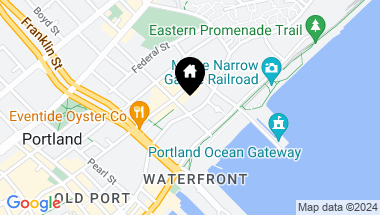 Map of 185 Fore Street, 202, Portland ME, 04101