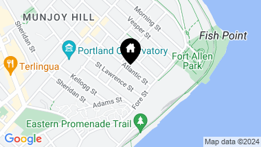 Map of 30-32 Atlantic Street, Portland ME, 04101