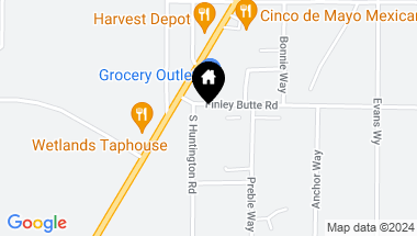 Map of 51386 Huntington Road, La Pine OR, 97739