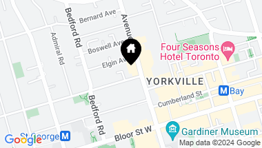 Map of 4 Lowther Ave Unit: 505, Toronto Ontario, M5R 1C6