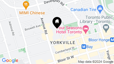 Map of 36 Hazelton Ave Unit: 3E, Toronto Ontario, M5R 2E2