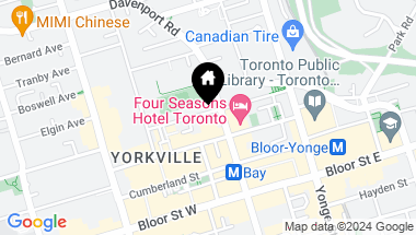 Map of 73 Scollard St Unit: 2, Toronto Ontario, M5R 1G4