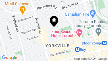 Map of 53 Hazelton Ave, Toronto Ontario, M5R 2E3
