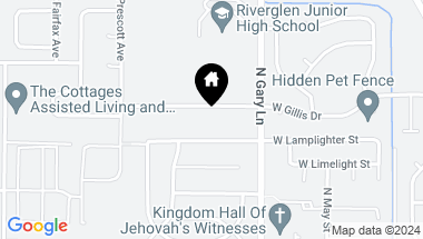 Map of 7455 W Gillis Rd, Boise ID, 83714