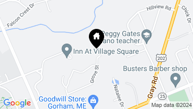 Map of 7 Dogwood Lane, Gorham ME, 04038