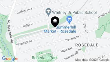 Map of 393 Summerhill Ave, Toronto Ontario, M4W 2E3