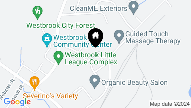Map of 100 Longley Road, Westbrook ME, 04092