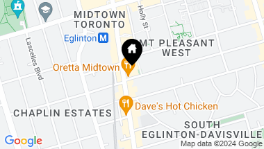 Map of 8 Hillsdale Ave E Unit: 1037, Toronto Ontario, M4S 0B2