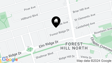 Map of 24 Forest Ridge Dr, Toronto Ontario, M6B 1H3