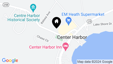 Map of 44 Plymouth Street, Center Harbor NH, 03226