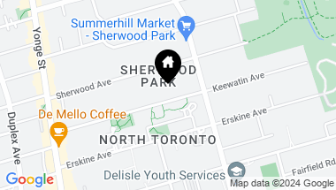 Map of 188 Keewatin Ave, Toronto Ontario, M4P 1Z8