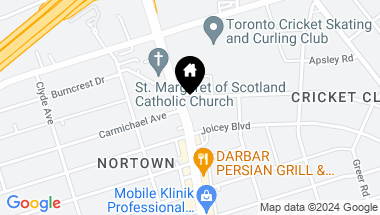 Map of 2103 Avenue Rd, Toronto Ontario, M5M 4A9