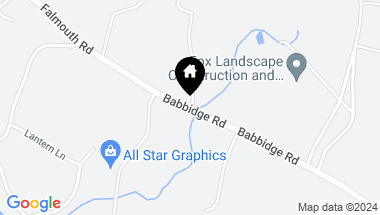 Map of 75 Babbidge Road, Falmouth ME, 04105