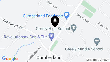 Map of 306 Main Street, Cumberland ME, 04021