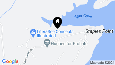 Map of 33 Spar Cove Road, Freeport ME, 04032