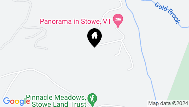 Map of 548 Putnam Forest Road, Stowe VT, 05672