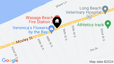 Map of 3071 Mosley St, Wasaga Beach Ontario, L9Z 1W7